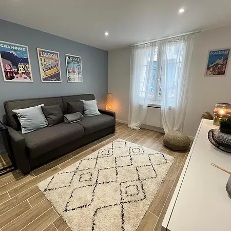 Studio Cosy Blue Hyper-centre Tout Equipe Апартаменты