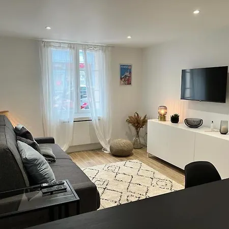 Апартаменты Studio Cosy Blue Hyper-centre Tout Equipe *